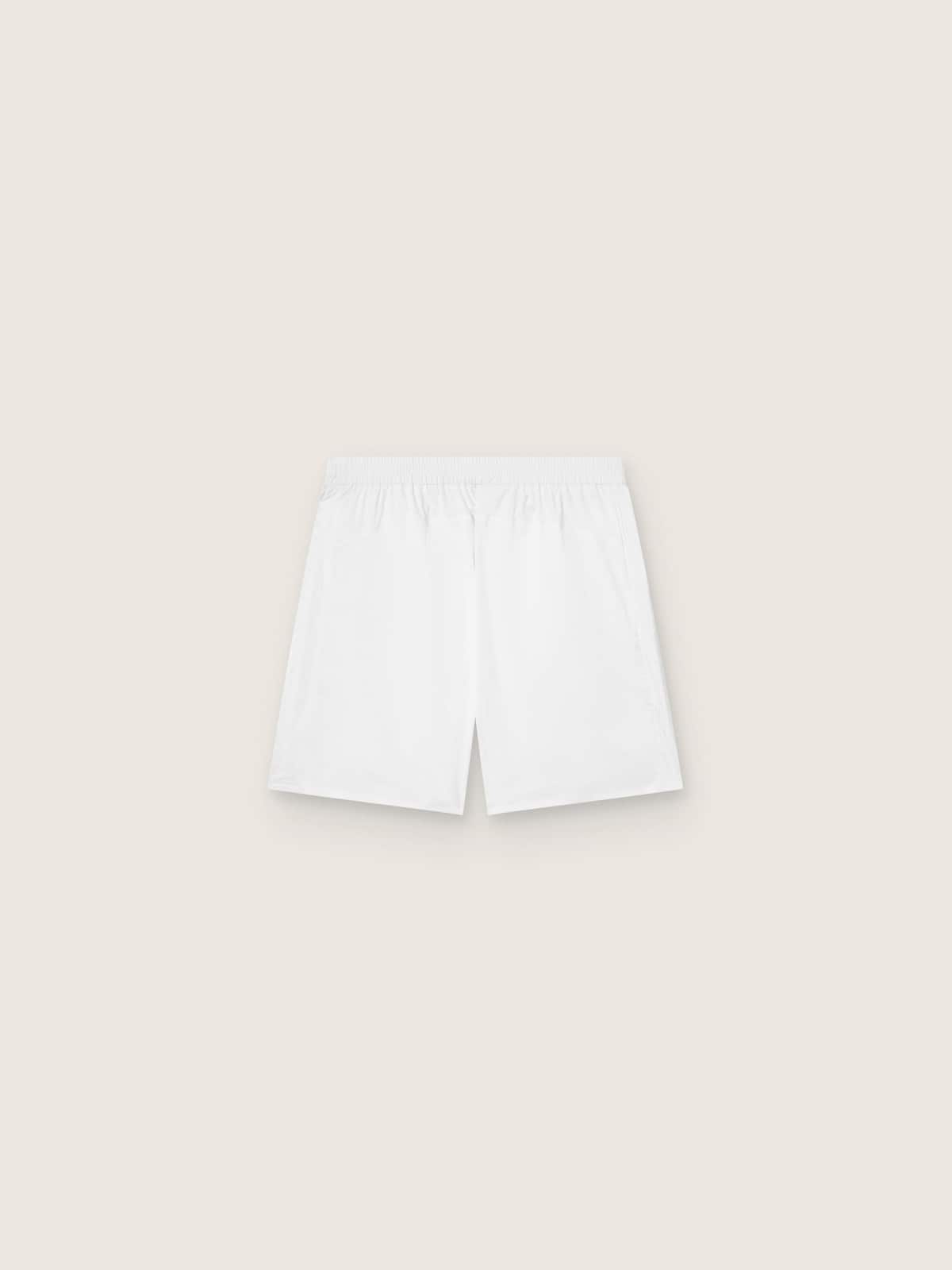 Pantaloncini sportivi da uomo bianchi