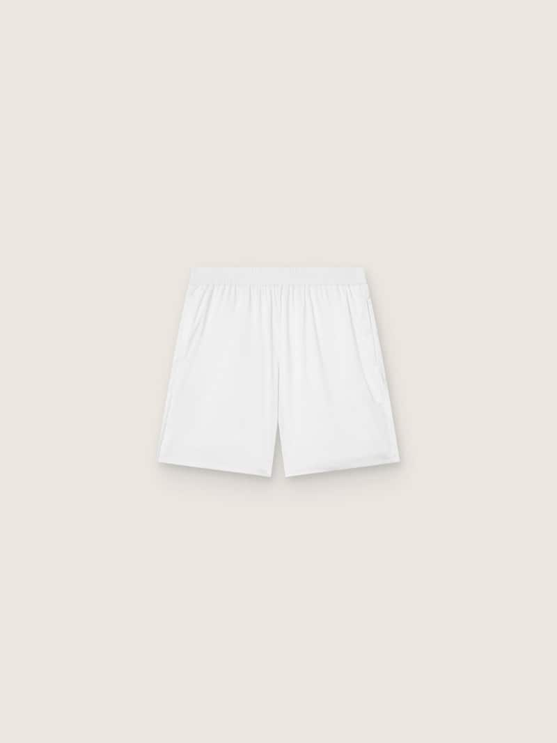 Pantaloncini sportivi da uomo bianchi