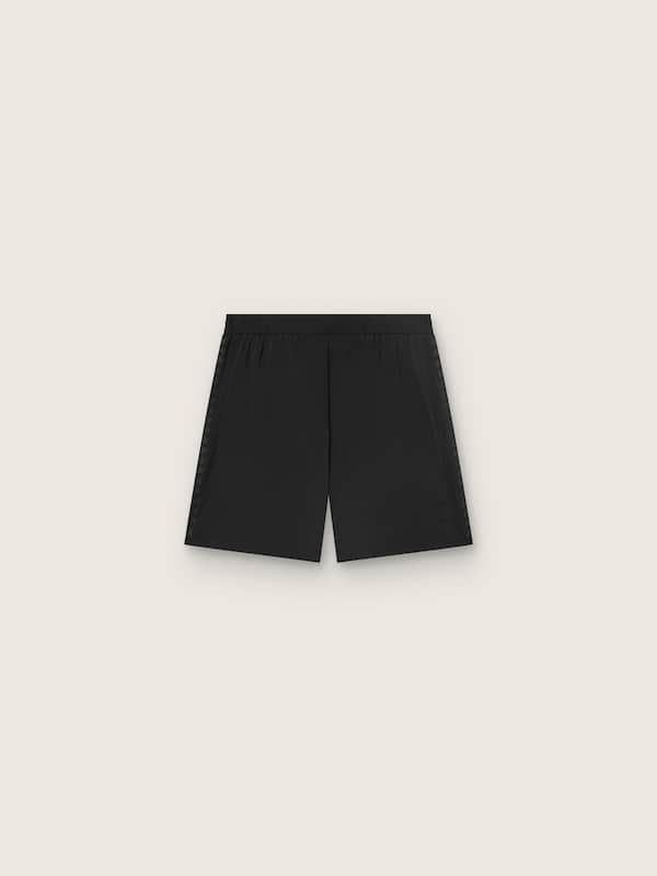 Golden Goose - Men's black double-layer sports shorts in 