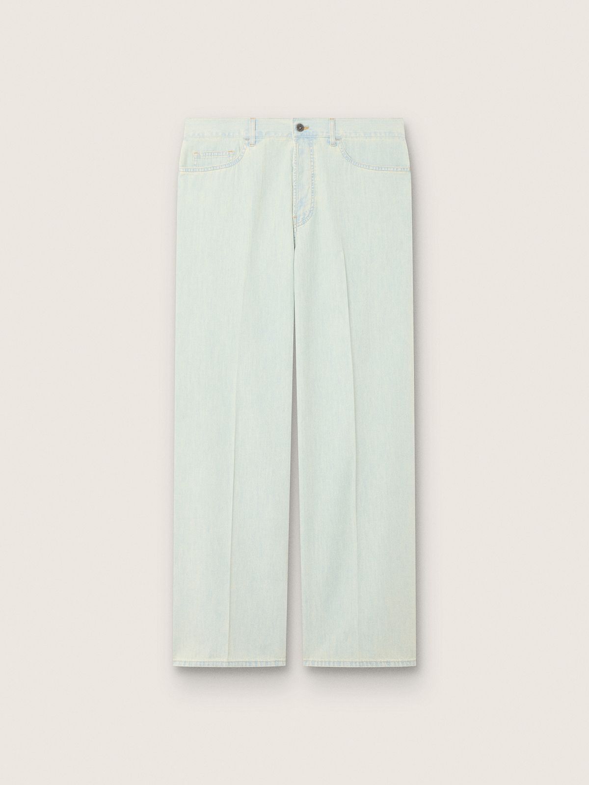 Jean pour homme en denim bleu ciel — Golden Goose