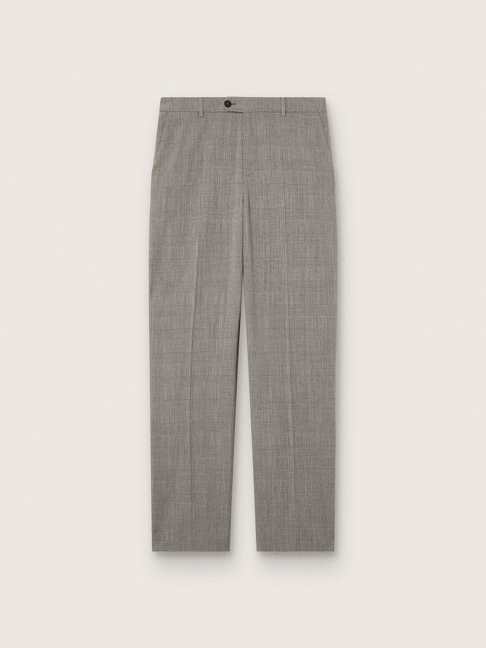 Pantalon slim pour homme avec motif prince de Galles gris — Golden Goose