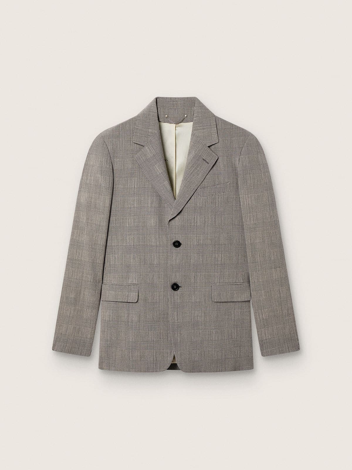 Golden Goose - Veste pour homme en laine grise prince de Galles in 
