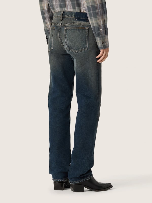 Golden Goose - Men's blue denim jeans in 