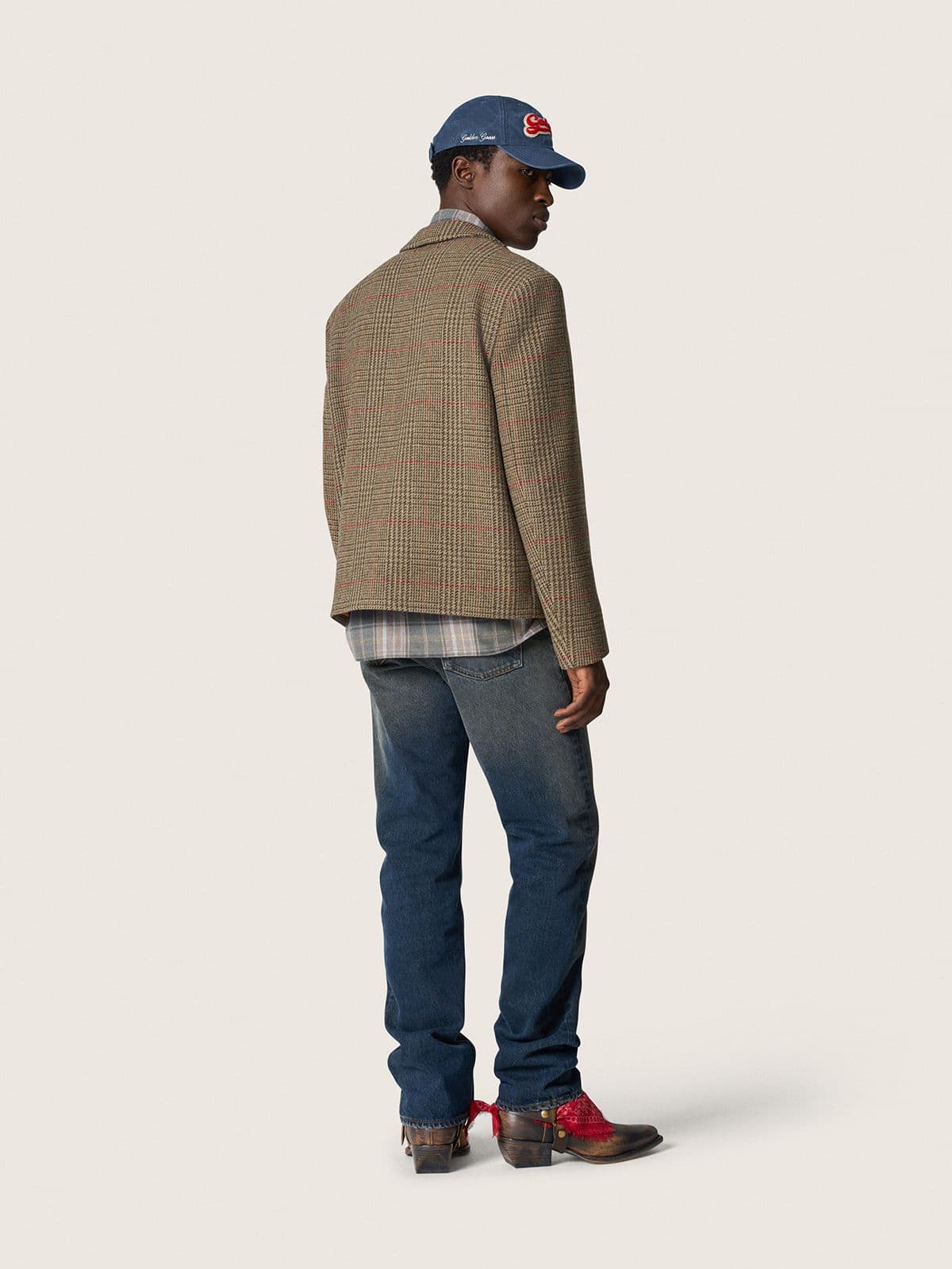 Golden Goose - Jean homme en denim bleu in 