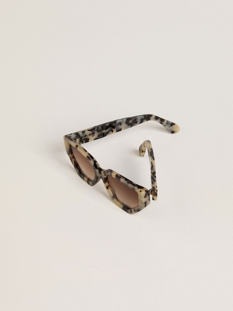 Golden Goose - Gafas Jackie cuadradas con motivo carey in 