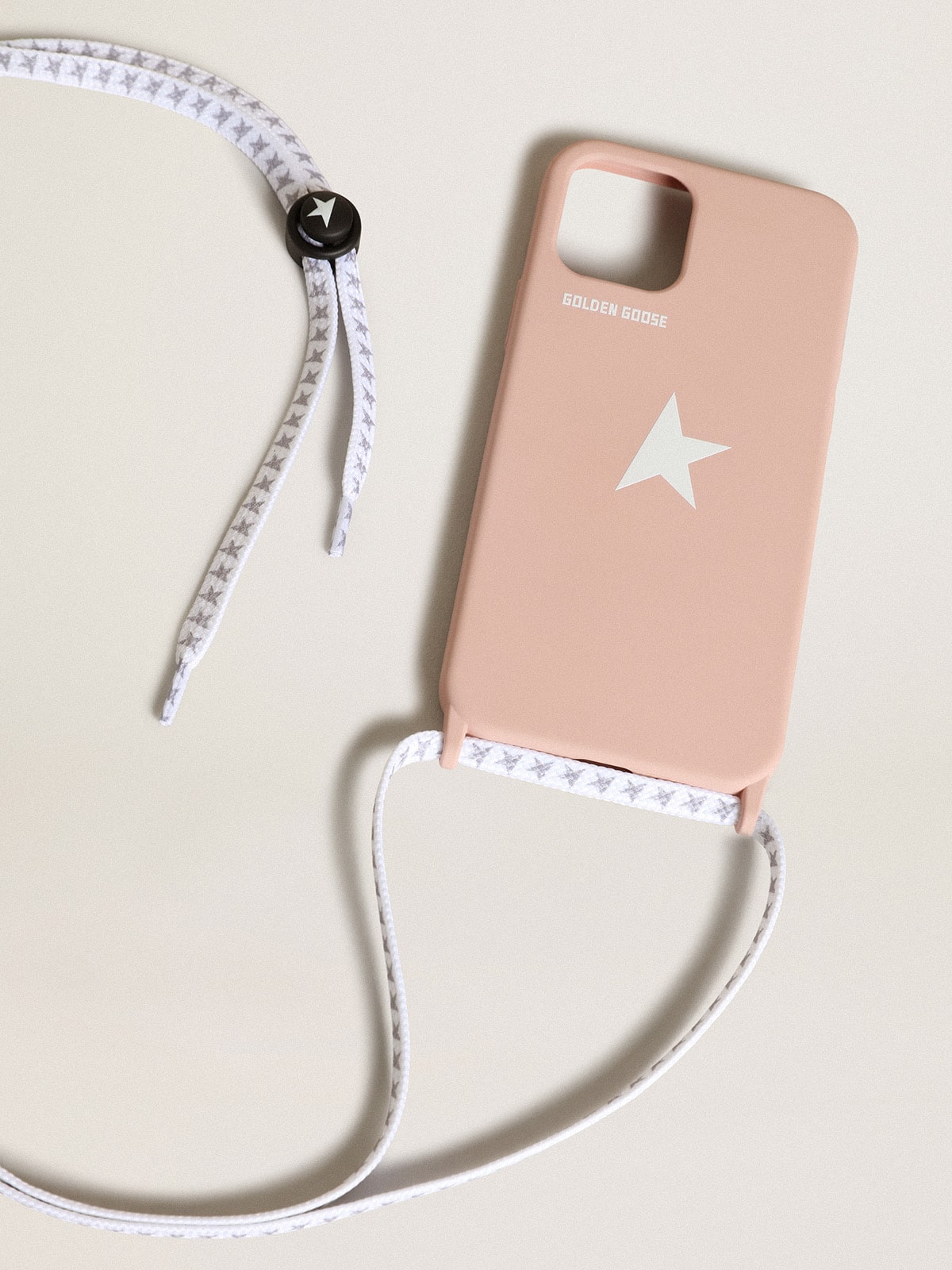 Golden Goose - Funda para iPhone 12 y 12 Pro Max rosa claro in 