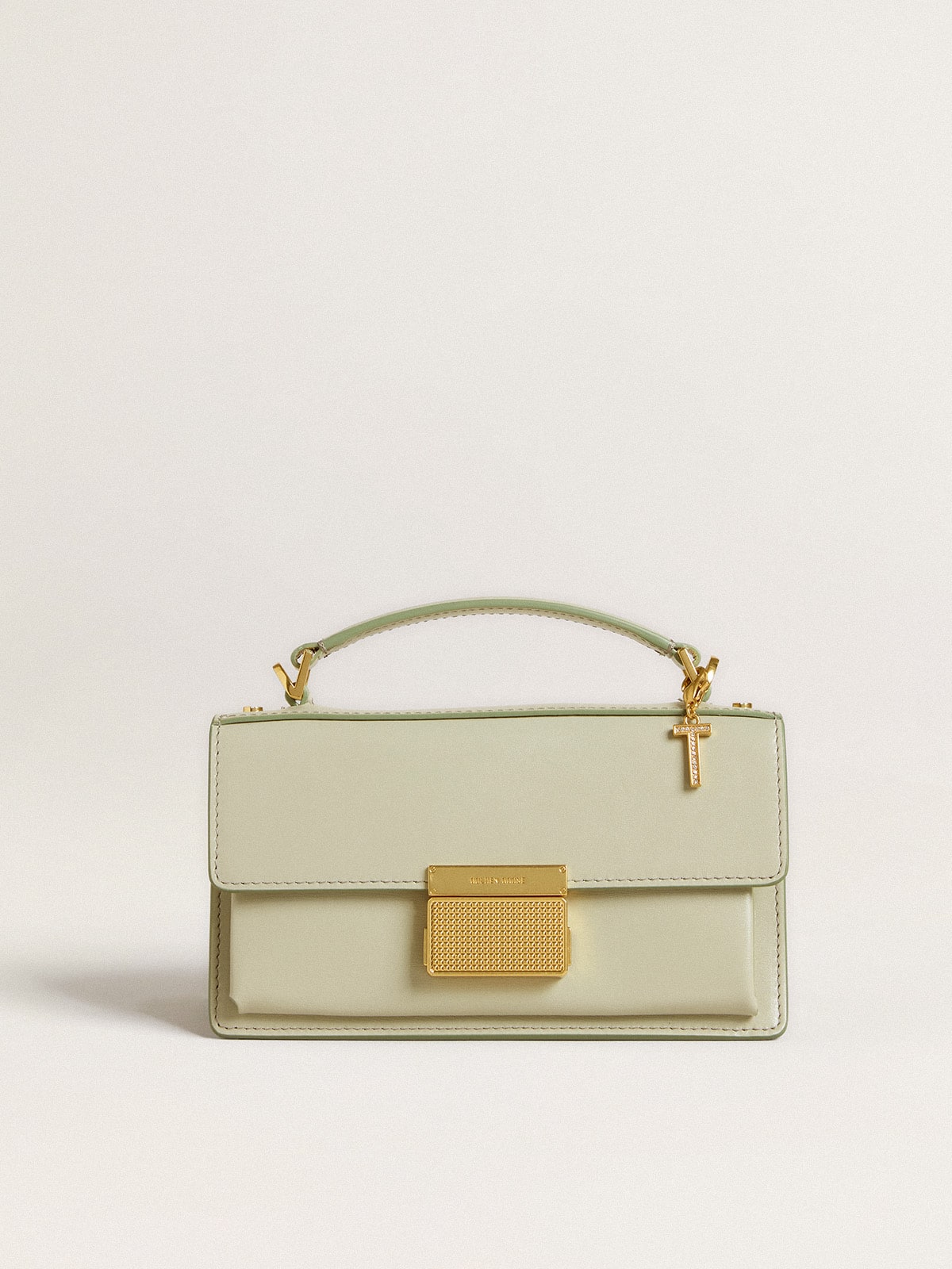 Golden Goose - 「T」チャーム ブラス（ゴールド） クリスタル in 