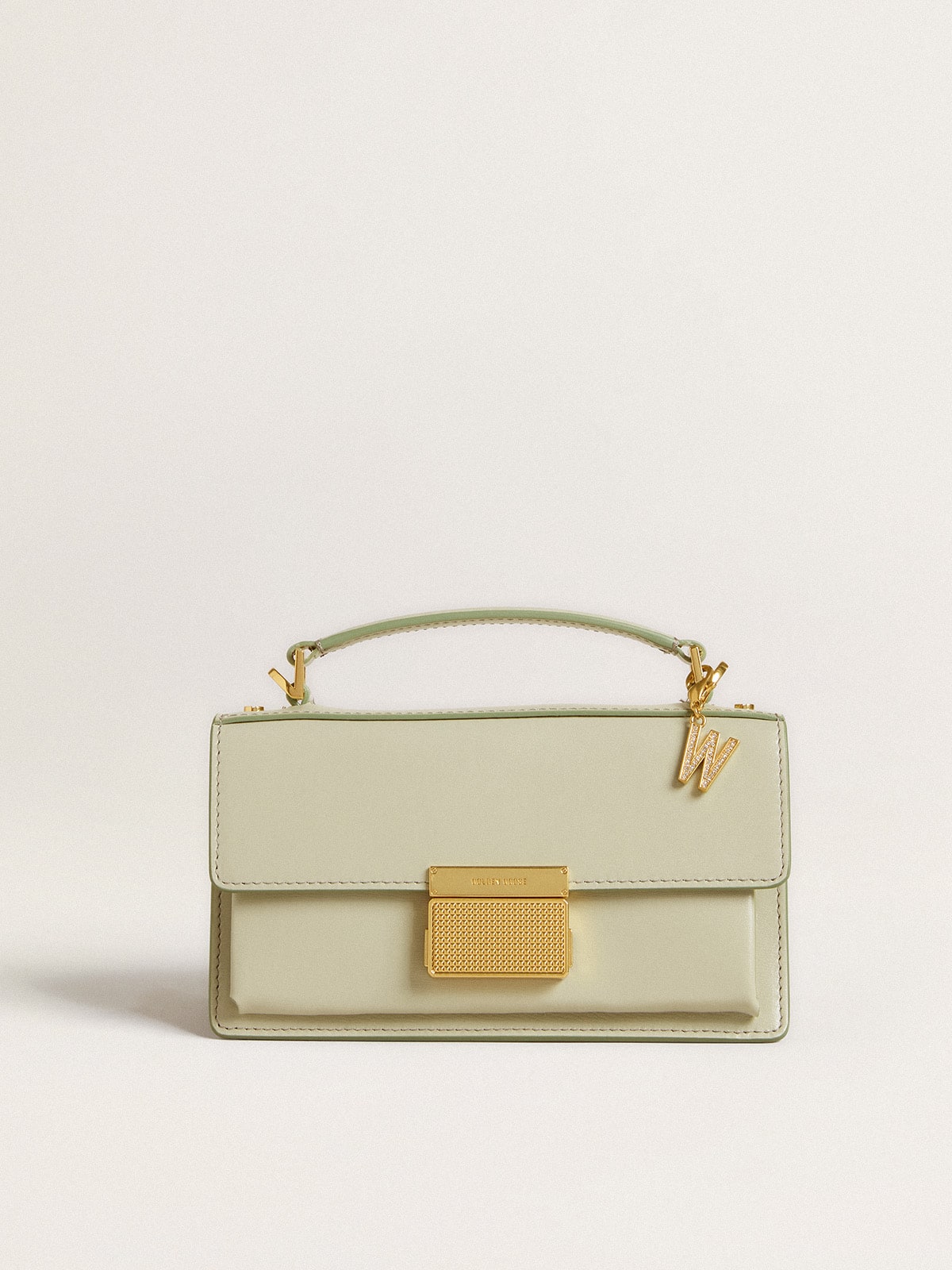 Golden Goose - 「W」チャーム ブラス（ゴールド） クリスタル in 