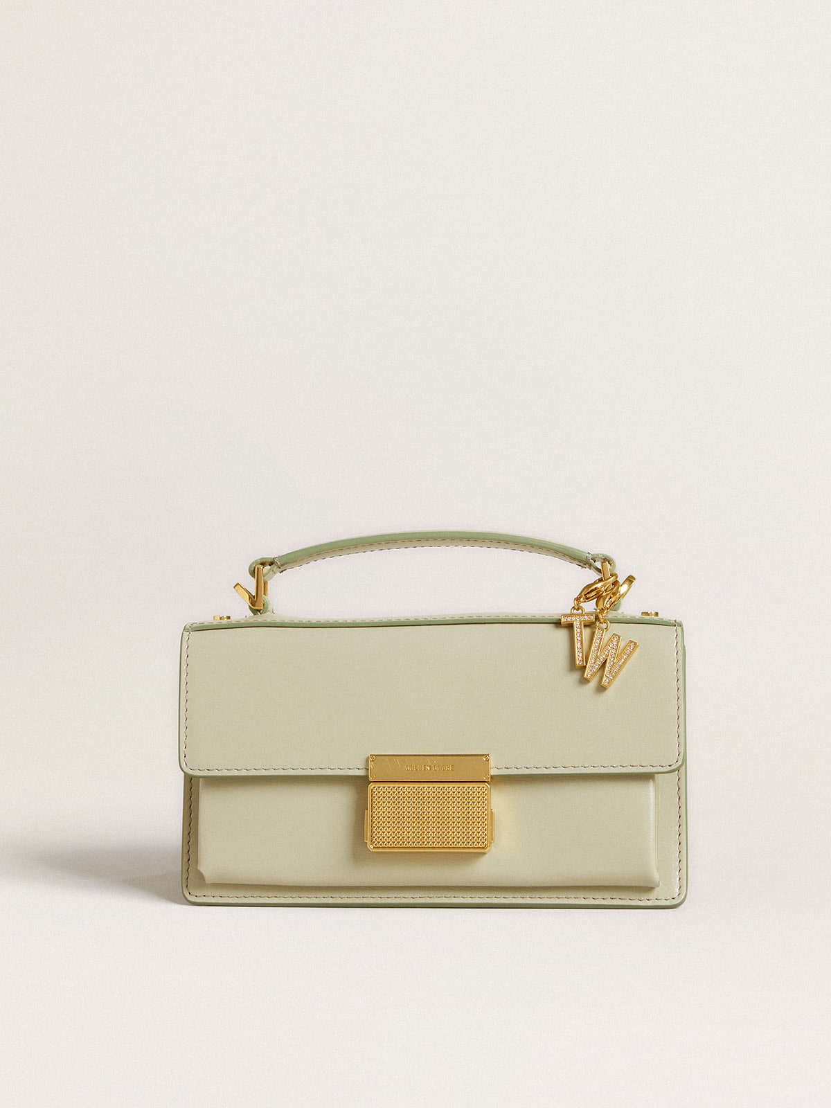 Golden Goose - 「W」チャーム ブラス（ゴールド） クリスタル in 