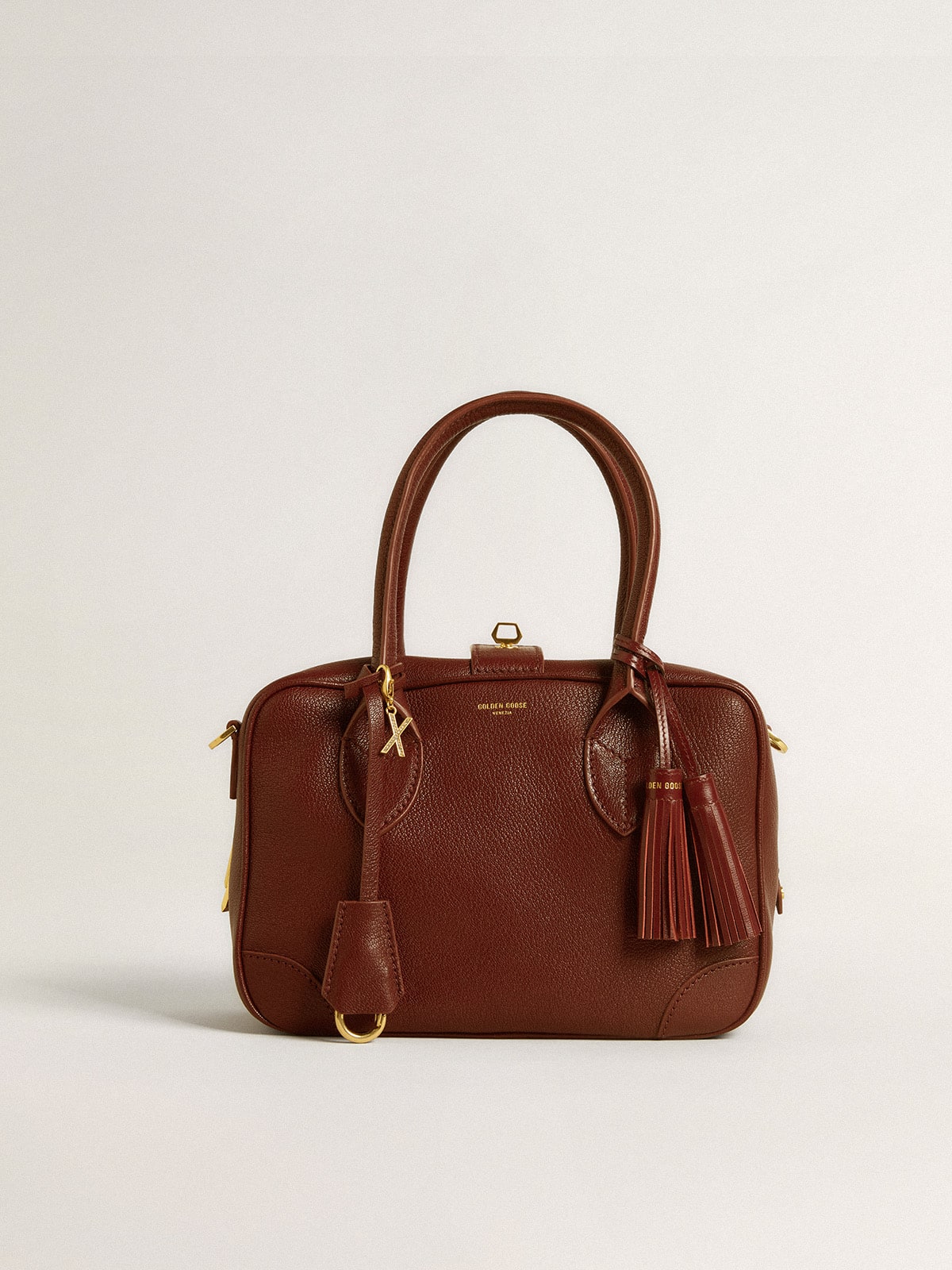 Golden Goose - 「X」チャーム ブラス（ゴールド） クリスタル in 