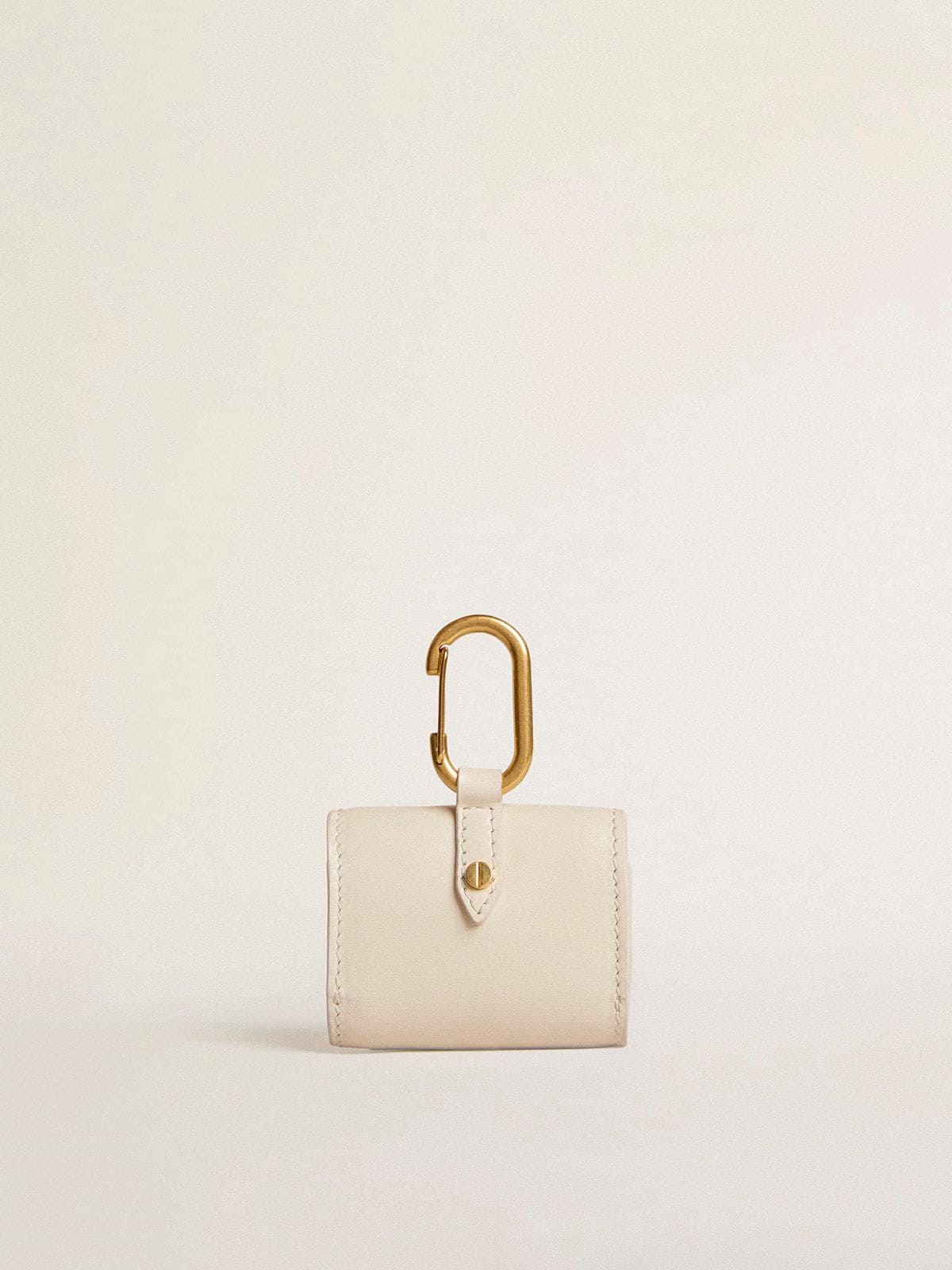 Golden Goose - Worn white AirPod case in 