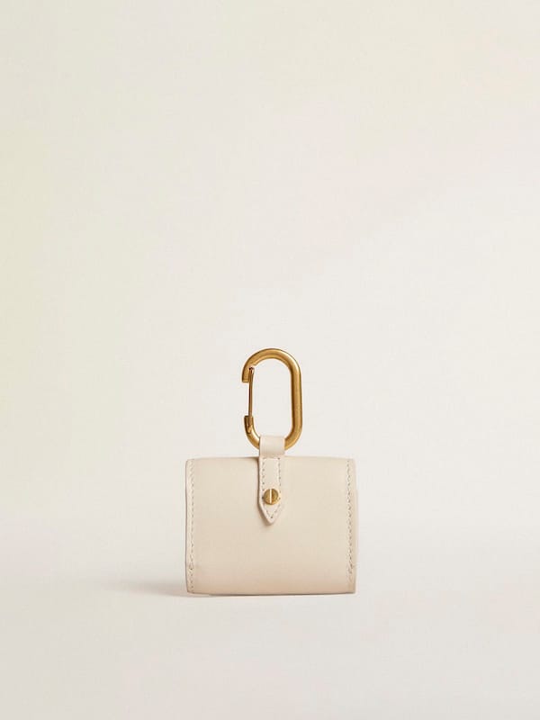 Golden Goose - Worn white AirPod case in 