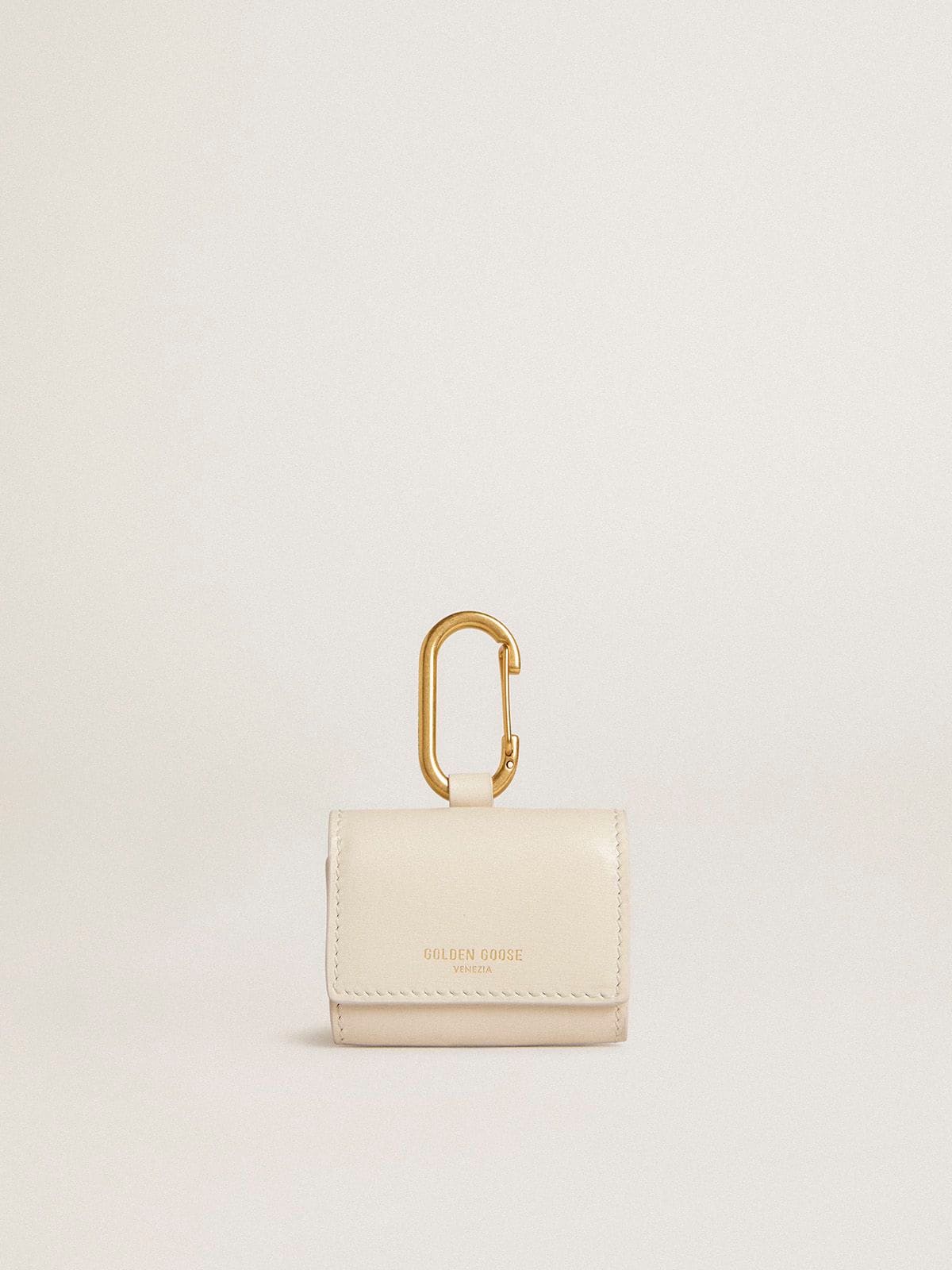 Golden Goose - Worn white AirPod case in 