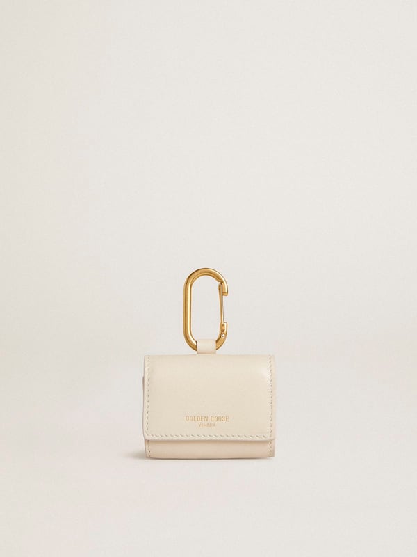 Golden Goose - Worn white AirPod case in 