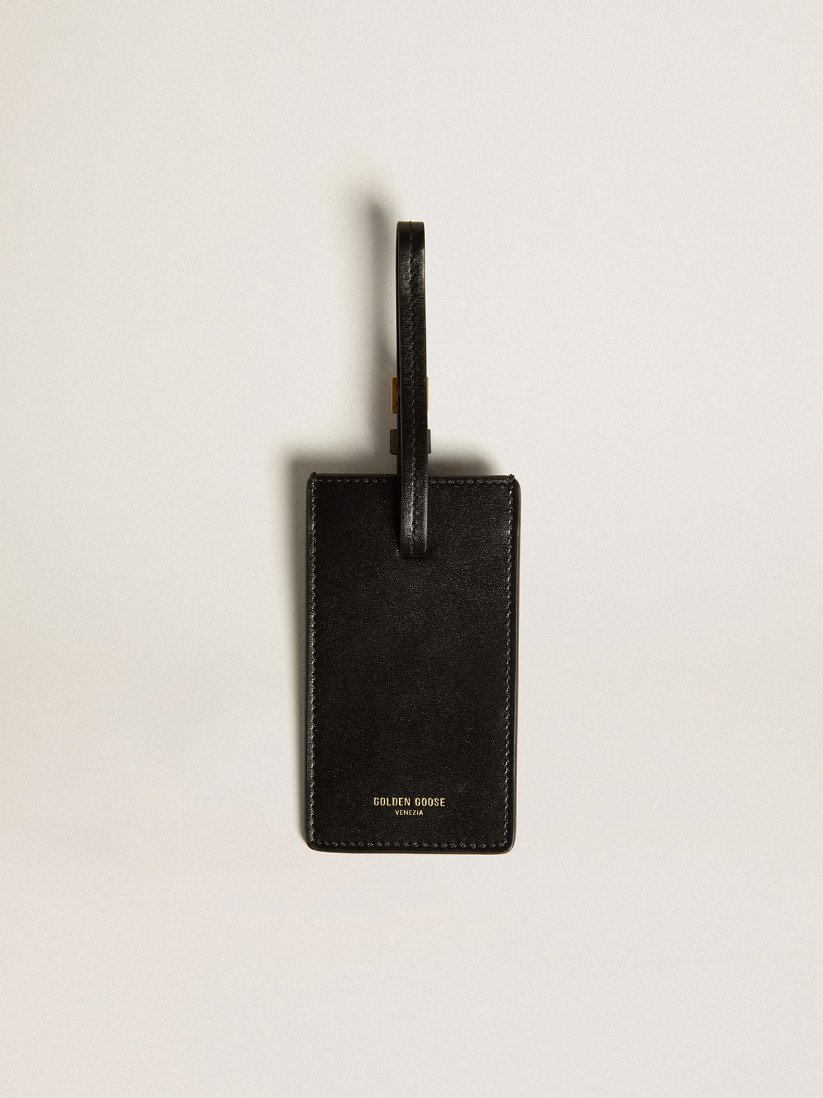 Golden Goose - Black luggage tag in 