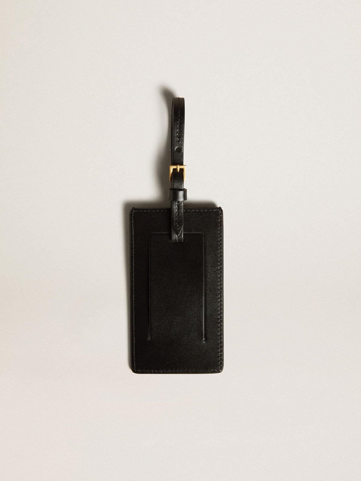 Golden Goose - Black luggage tag in 