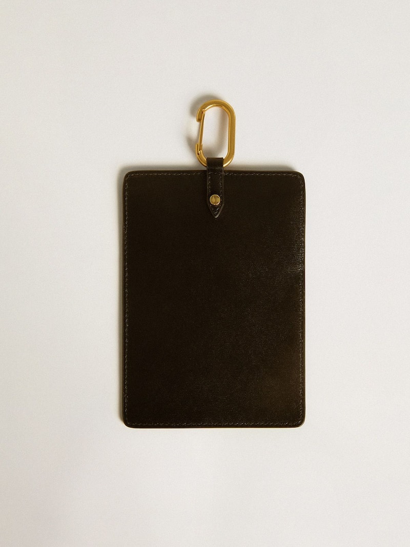 Golden Goose - Porta documento di colore nero in 
