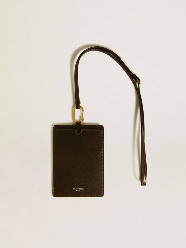 Golden Goose - Black document holder in 