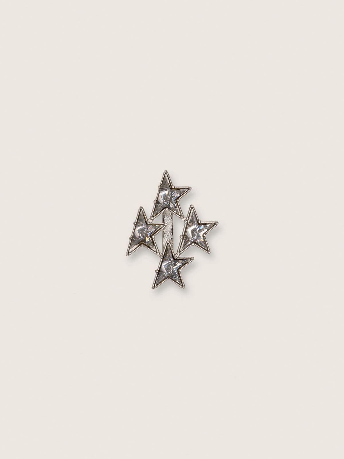 Golden Goose Sternf&ouml;rmiger silberfarbener Lace Loop Schmuck silver unisex