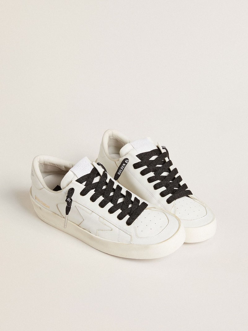 Golden Goose - Cordones de algod&oacute;n color negro in 