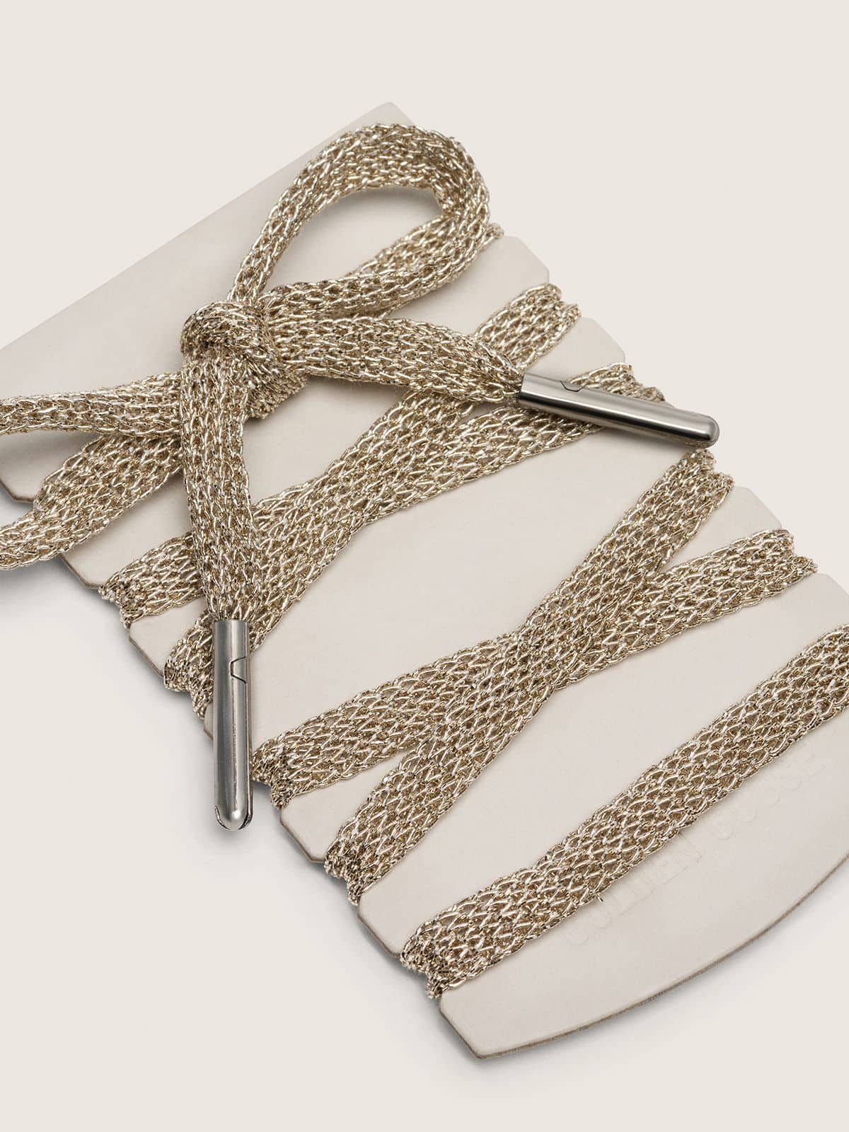 Golden Goose - Gold lurex laces in 