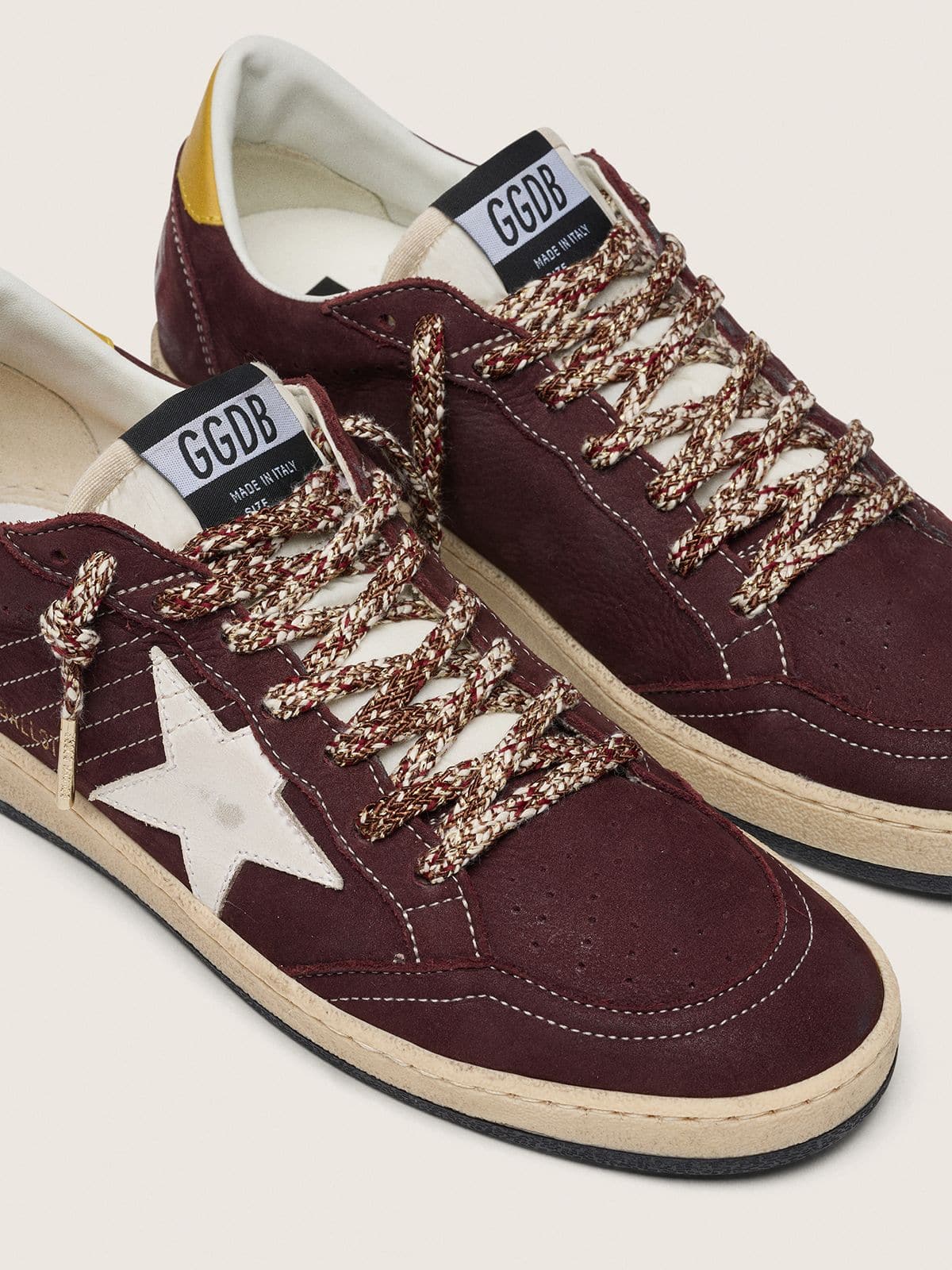 Golden Goose - Laccio intrecciato multicolore con lurex in 