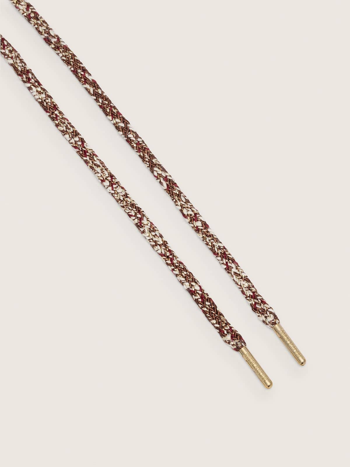 Golden Goose - Laccio intrecciato multicolore con lurex in 