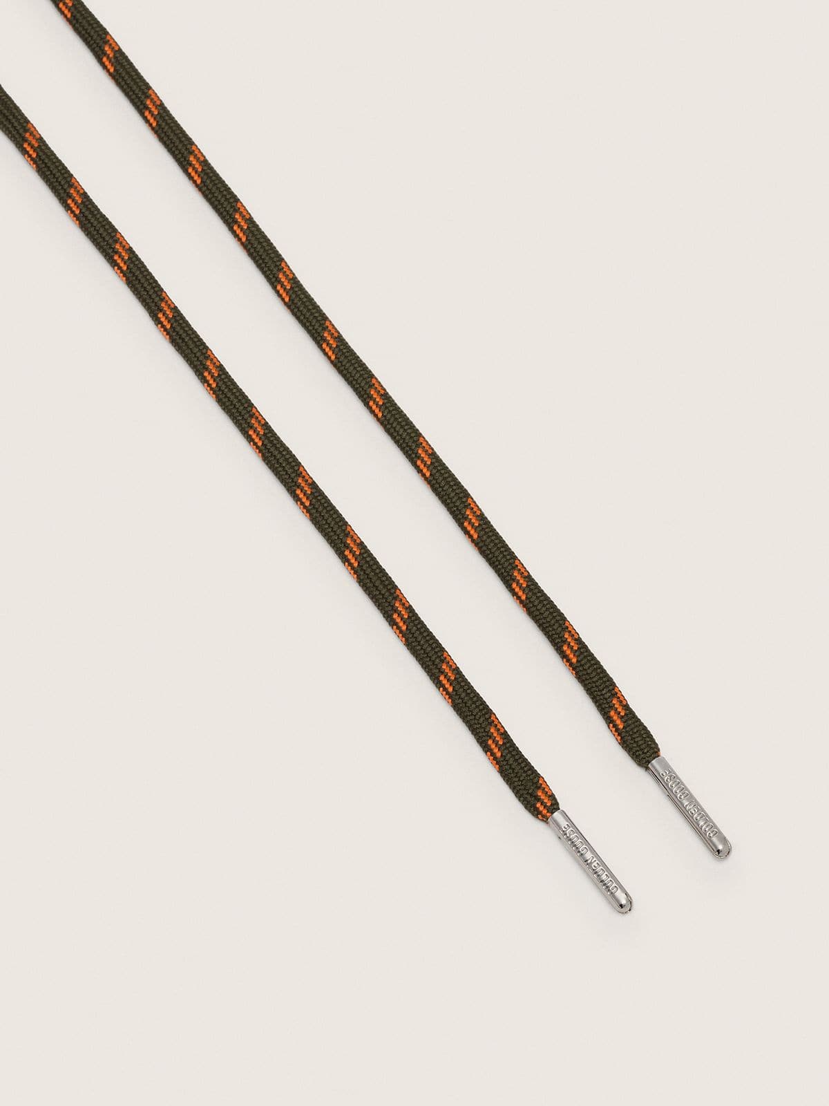 Golden Goose - Lacets trekking vert militaire avec d&eacute;tails orange in 