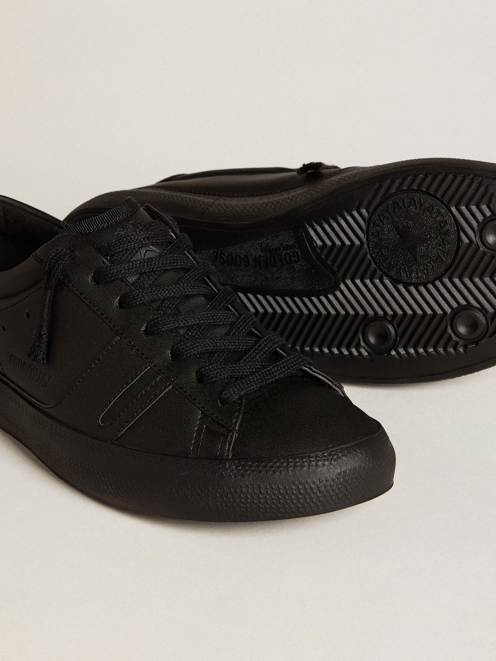 Golden Goose - Sneakers Yatay Model 1B durables avec tige d’origine biologique et Y noir in 