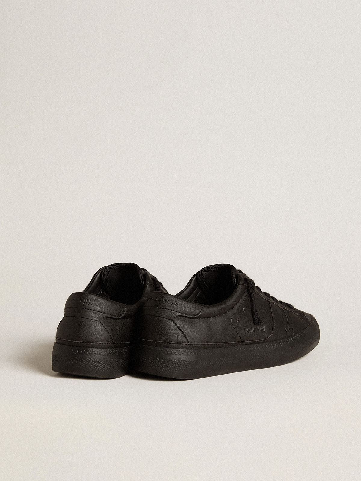 Golden Goose - Zapatilla deportiva Yatay Model 1B sostenible con pala en materiales de origen biológico e Y negra in