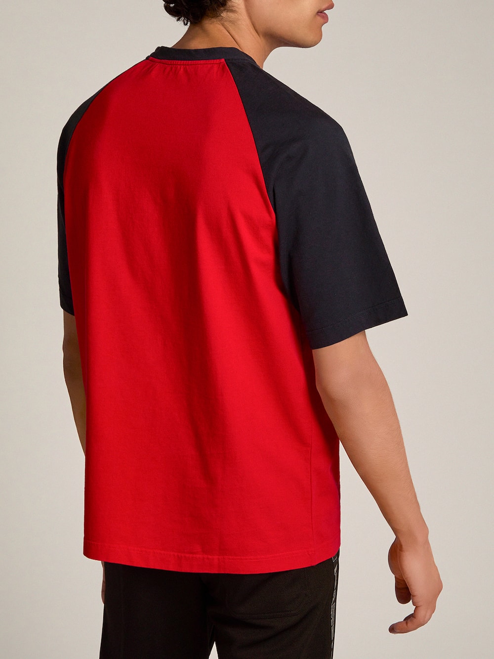 Golden Goose - Red T-shirt Game EDT Capsule Collection with contrasting logo in 