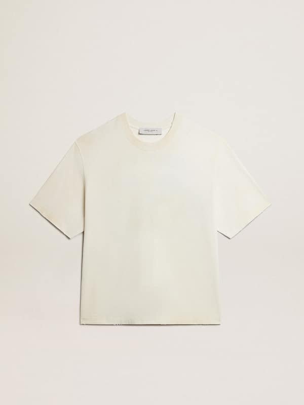 Golden Goose - Aged white CNY T-shirt in 