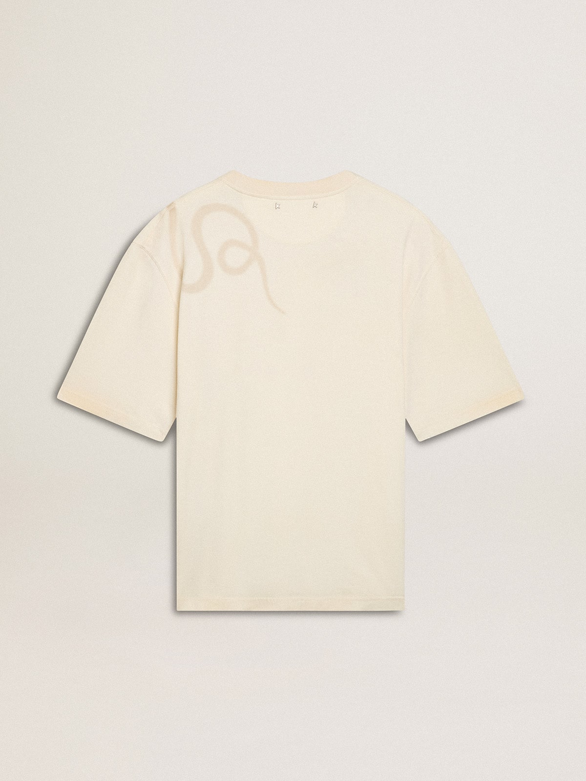 Golden Goose - CNY worn-white relaxed fit T-shirt in 