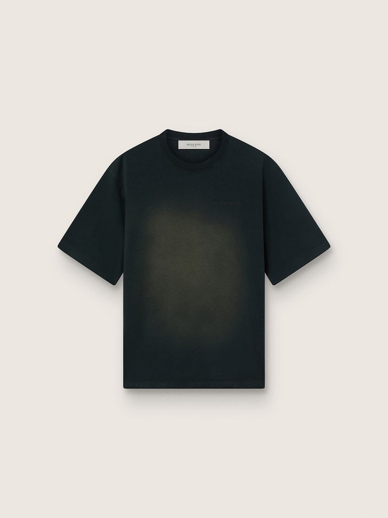 Golden Goose /  Fivefourfive Collab black “Dream Time” T-shirt