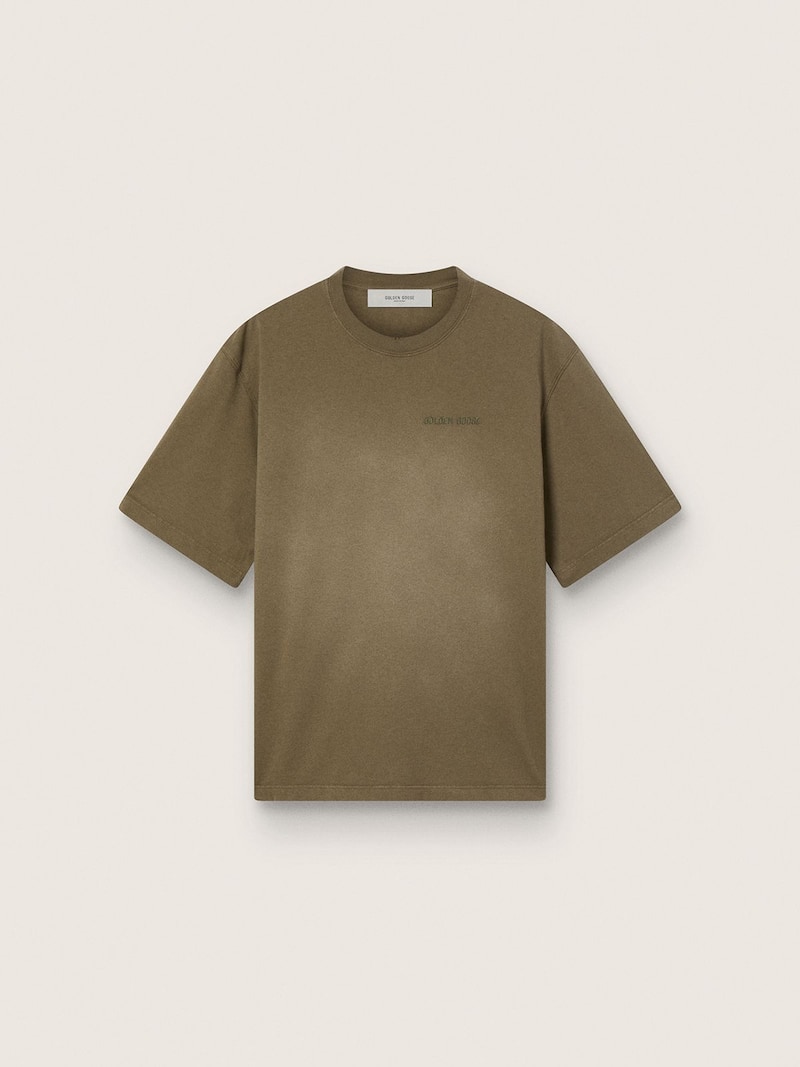 Golden Goose /  Fivefourfive Collab brown “Dream Time” T-shirt