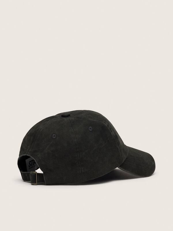 Golden Goose - Star baseball cap in anthracite-gray cotton in 