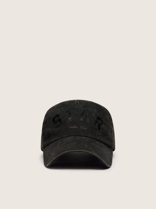 Golden Goose - Star baseball cap in anthracite-gray cotton in 