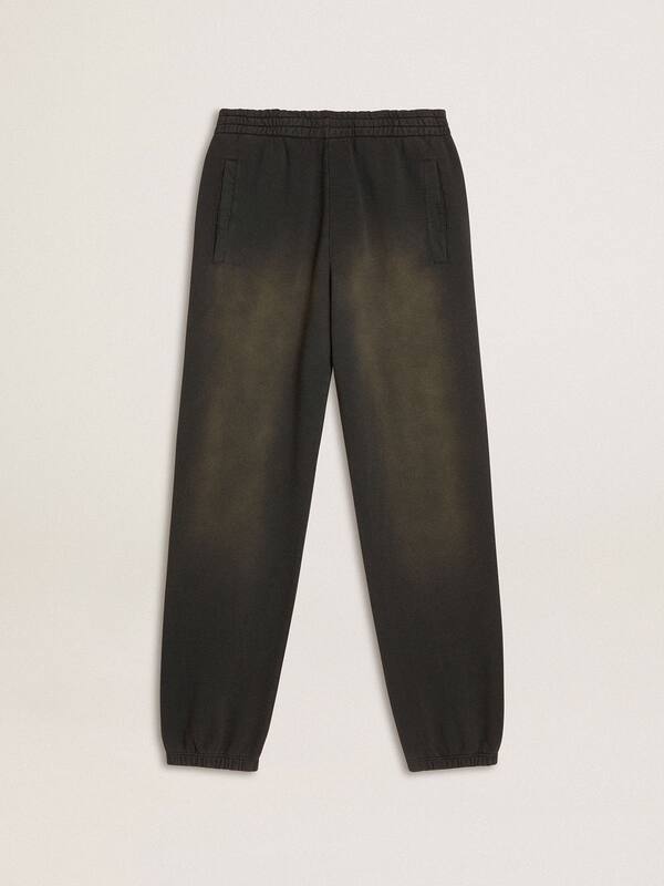 Golden Goose - Unisex washed black joggers  in 