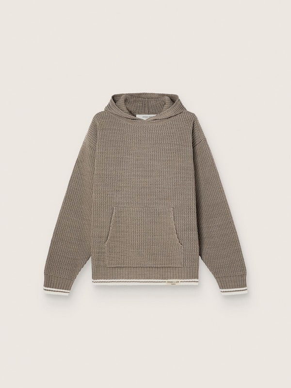 Golden Goose - Unisex hooded sweatshirt in dove gray in 