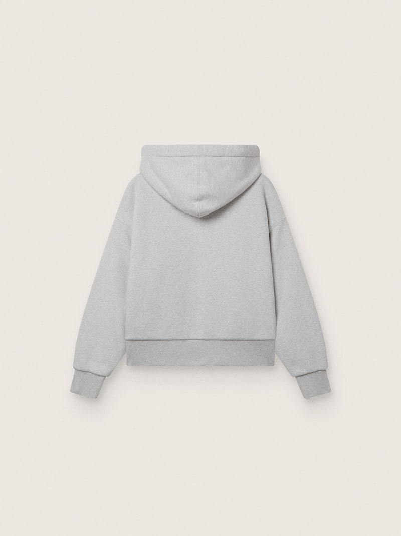 Golden Goose - Sweat-shirt unisexe Star avec capuche en coton gris chin&eacute; in 