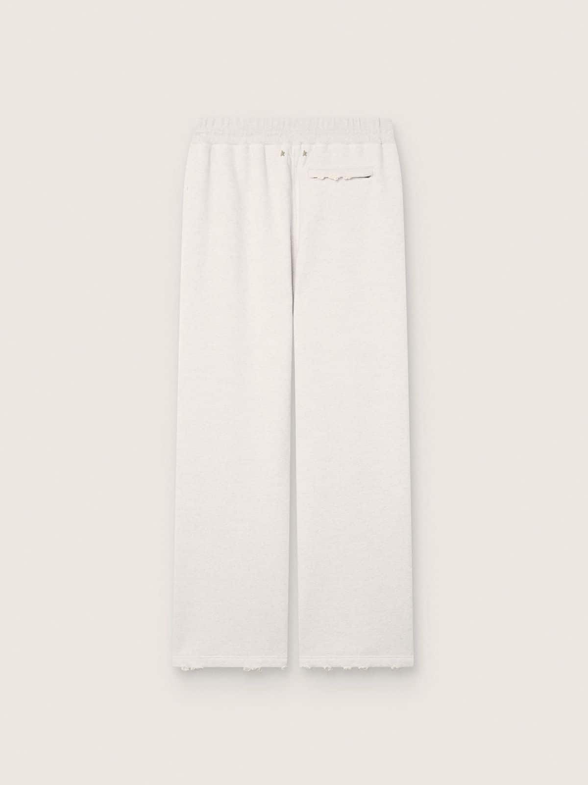 Golden Goose - ジョギングパンツ Star ユニセックス スウェット（メランジグレー） in 