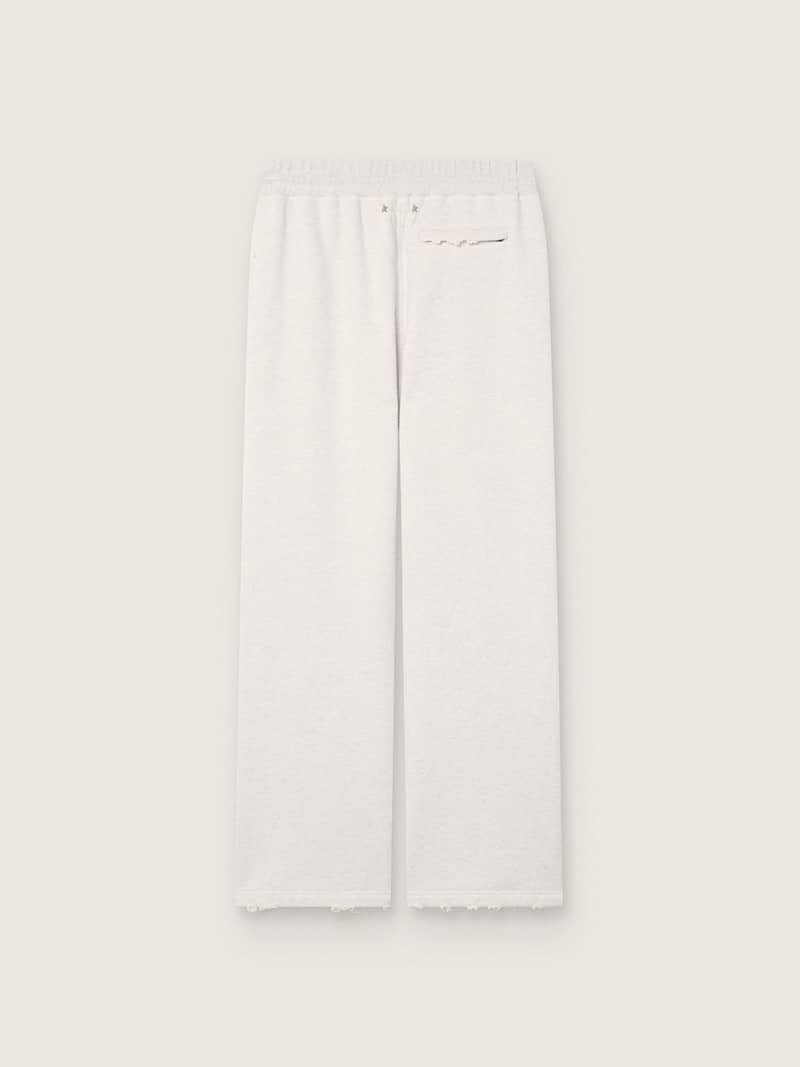 Golden Goose - Pantalon de jogging unisexe Star en molleton gris chin&eacute; in 