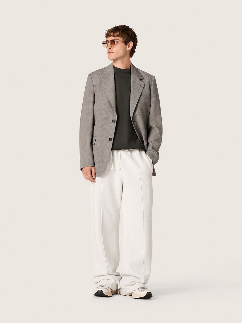 Golden Goose - Pantalon de jogging unisexe Star en molleton gris chin&eacute; in 