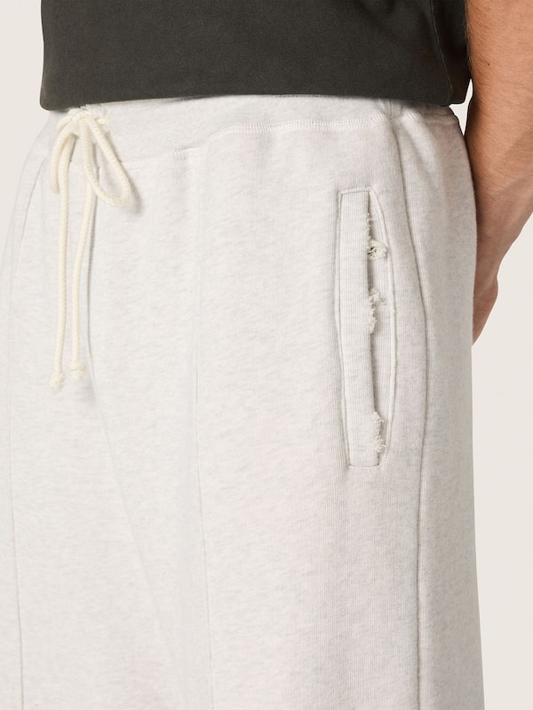 Golden Goose - Star unisex sweatpants in gray melange fleece in 