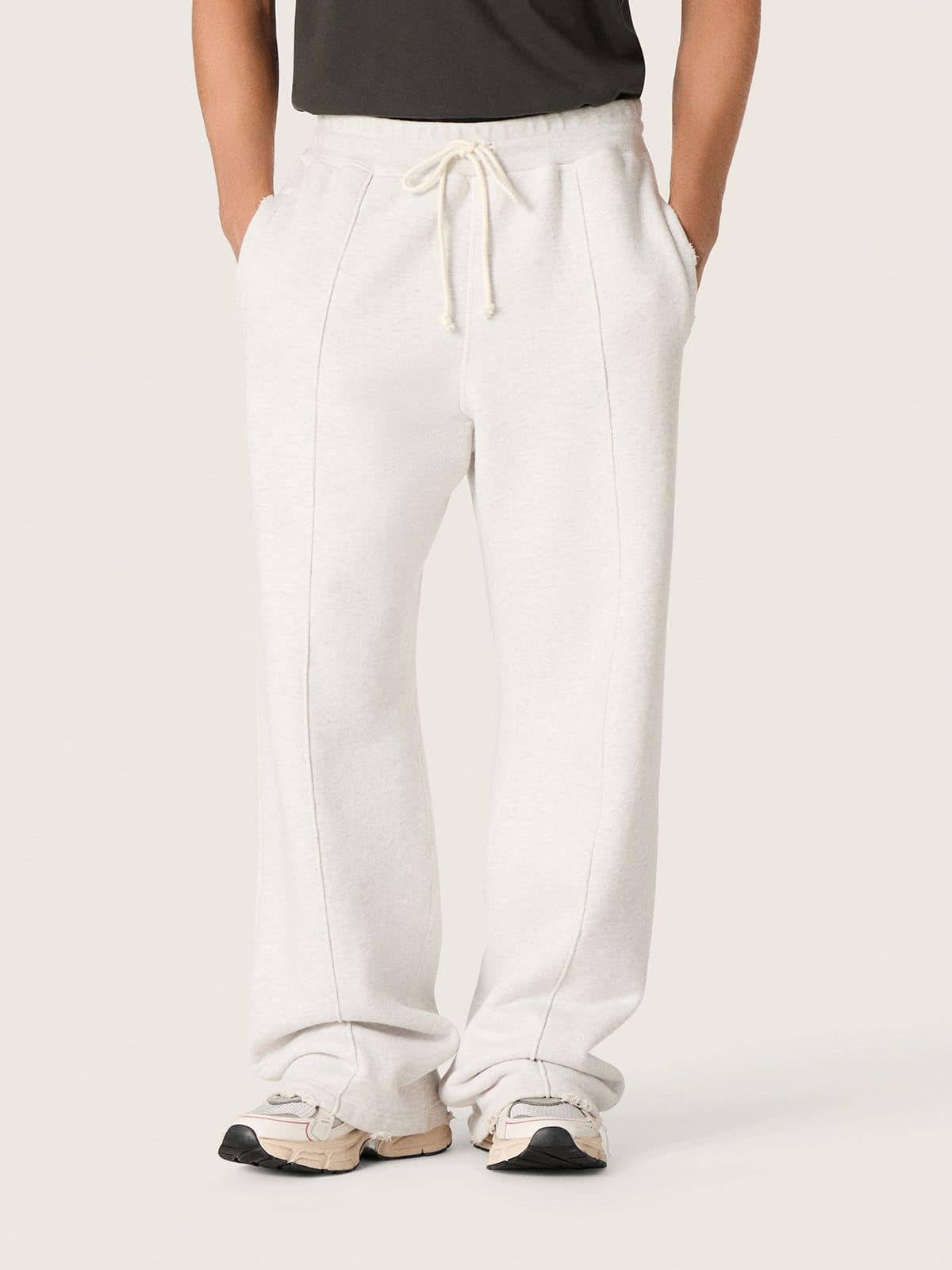 Golden Goose - ジョギングパンツ Star ユニセックス スウェット（メランジグレー） in 