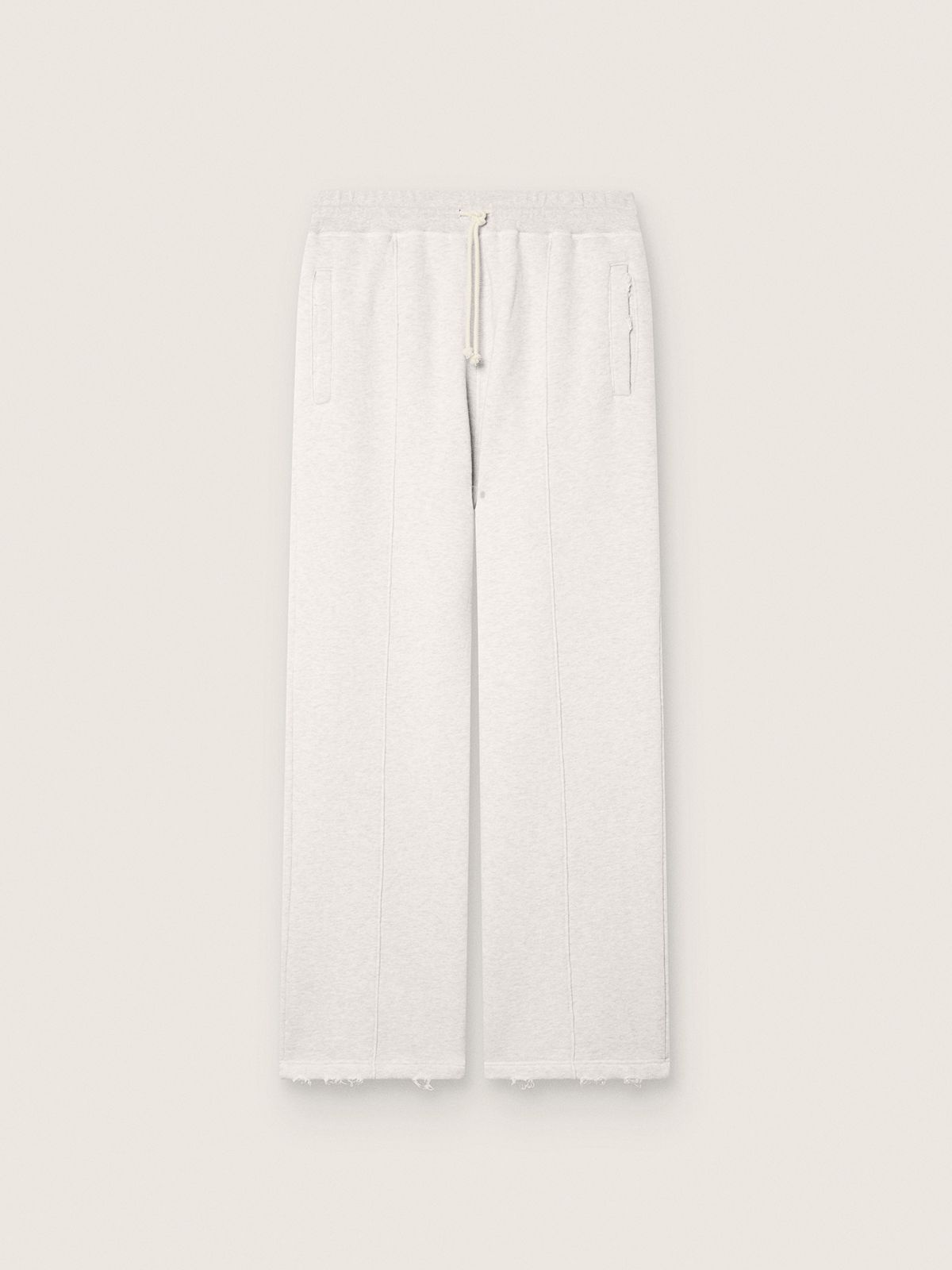 Pantalon de jogging unisexe Star en molleton gris chiné — Golden Goose