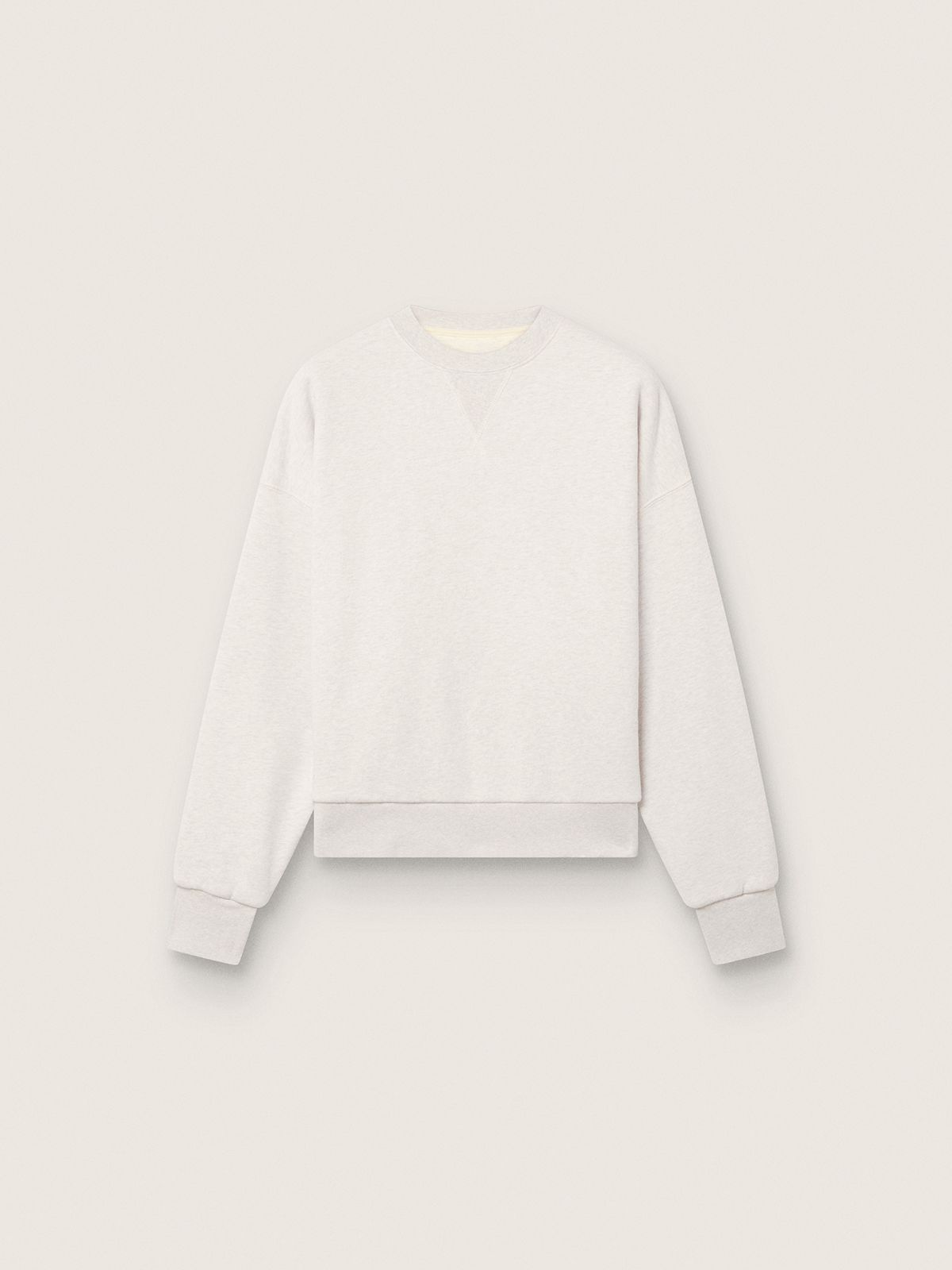 Sweat-shirt unisexe Star en coton gris avec broderie et cristaux — Golden Goose
