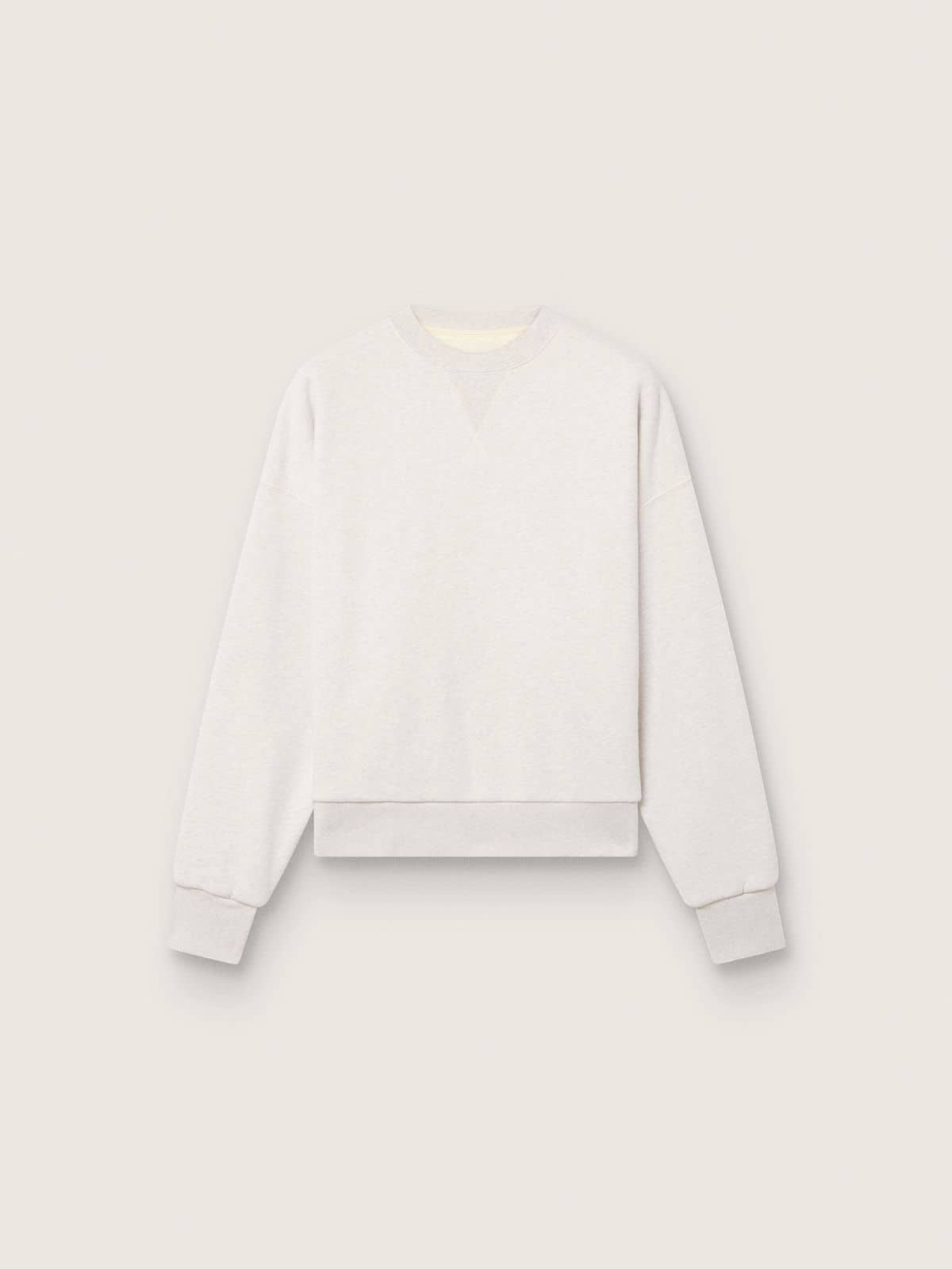 Golden Goose - Sweat-shirt unisexe Star en coton gris avec broderie et cristaux in 