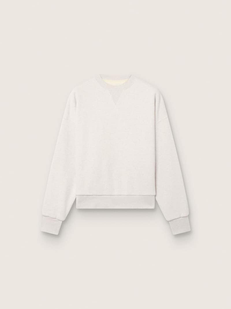 Sweat-shirt unisexe Star en coton gris avec broderie et cristaux