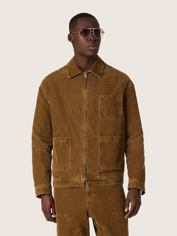 Golden Goose - Unisex amber-colored corduroy jacket in 